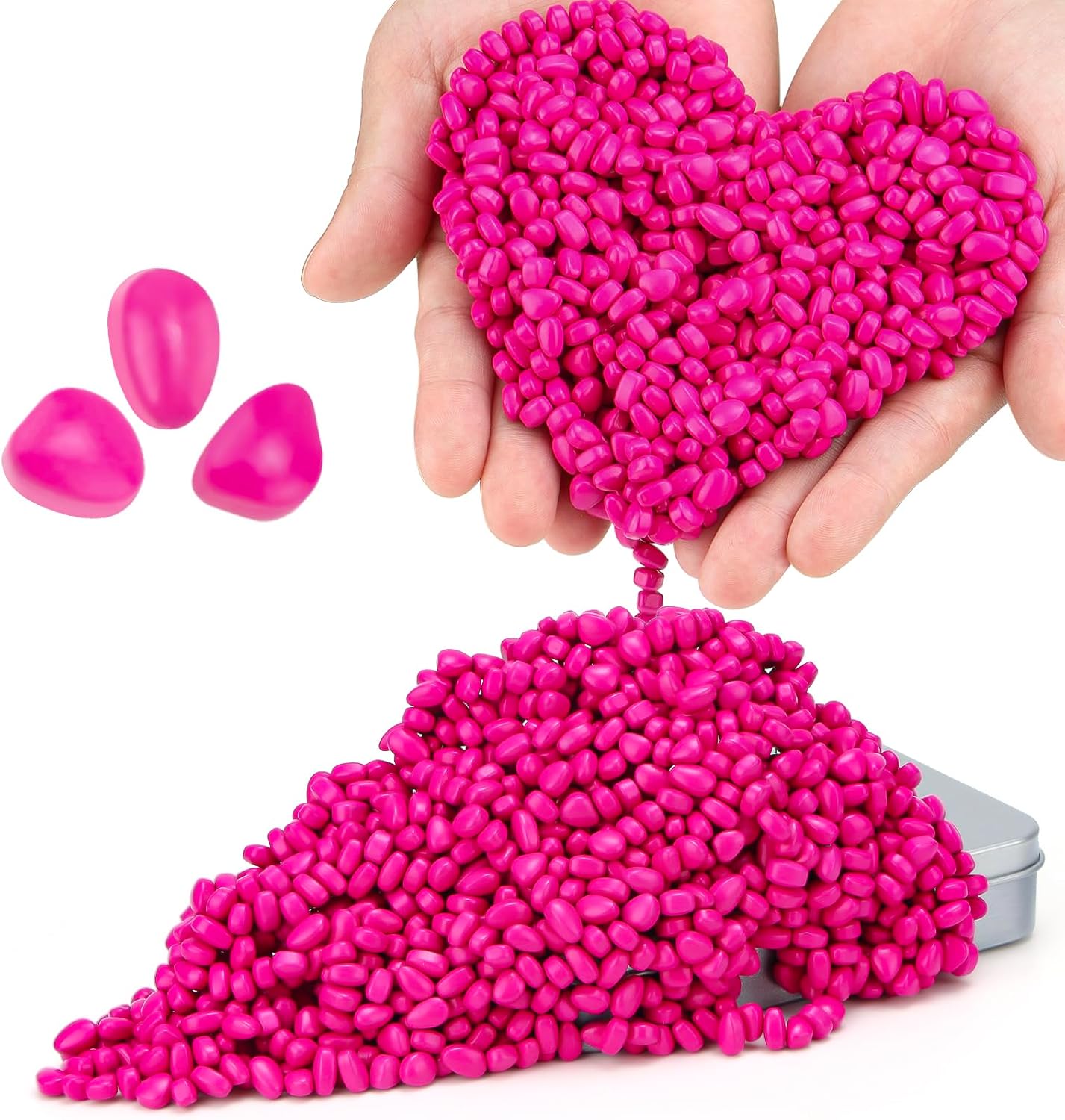 Ferrite Putty Rose Red 1000+, Adult Sensory Desk Decor