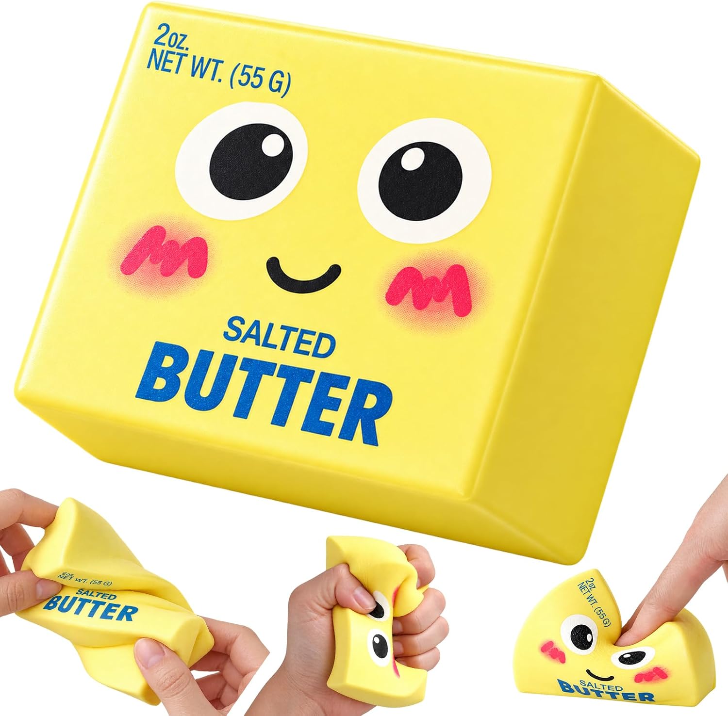 Butter Squishy, Slow Rebound Squeeze Stress Relief Toy