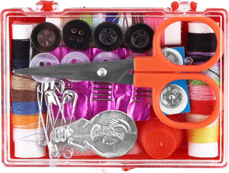 Coghlan's Travel-Friendly Sewing Kit for Camping, Emergency Repairs, and Everyday Use – Compact, Lightweight, and Packed with Essentials for Quick Fixes at Home or Outdoors