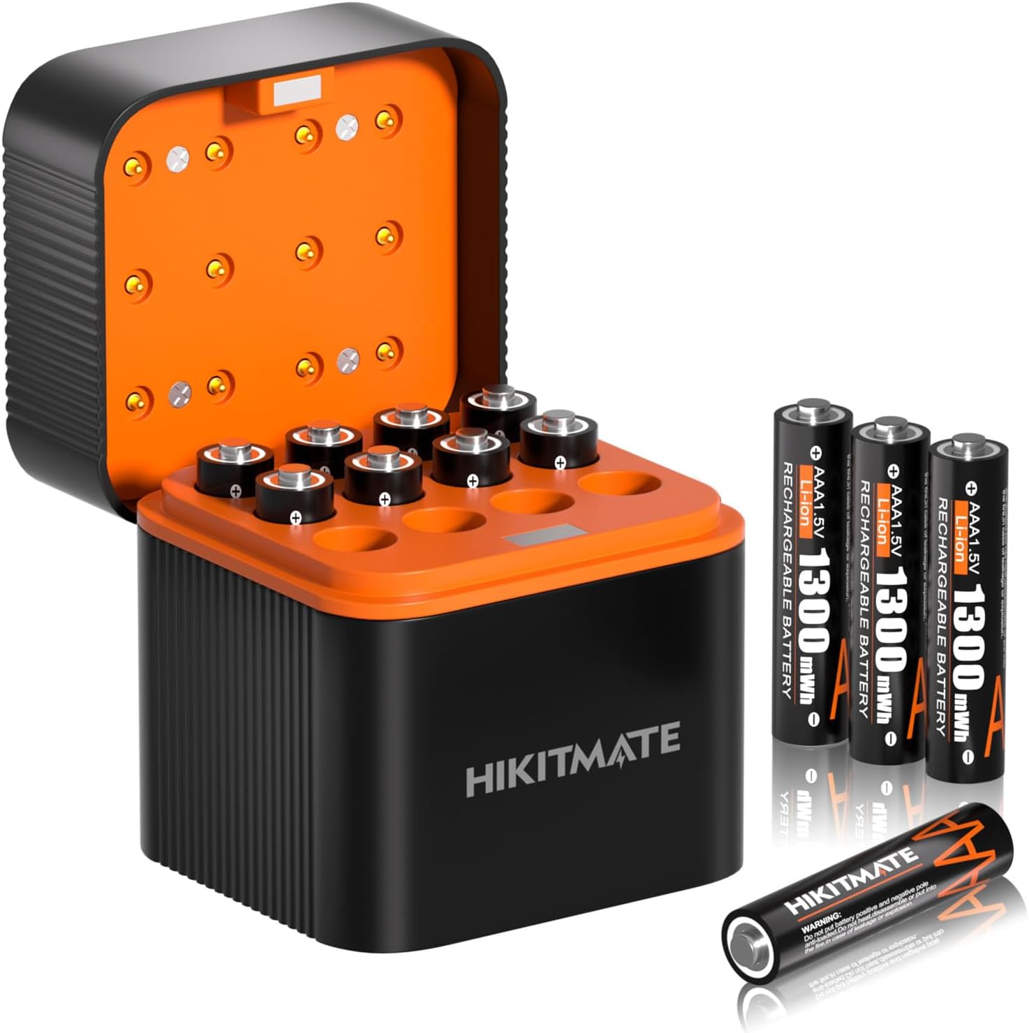 HIKITMATE Rechargeable AAA Batteries
