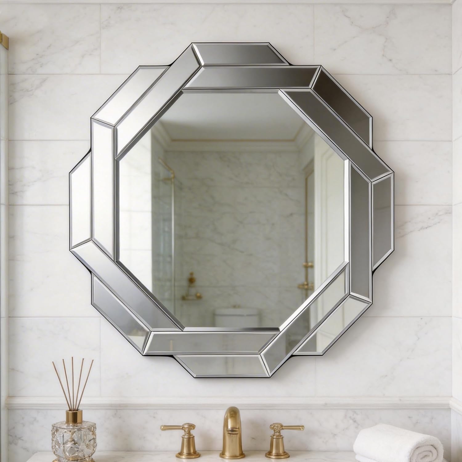 Octagon Wall Mirrors