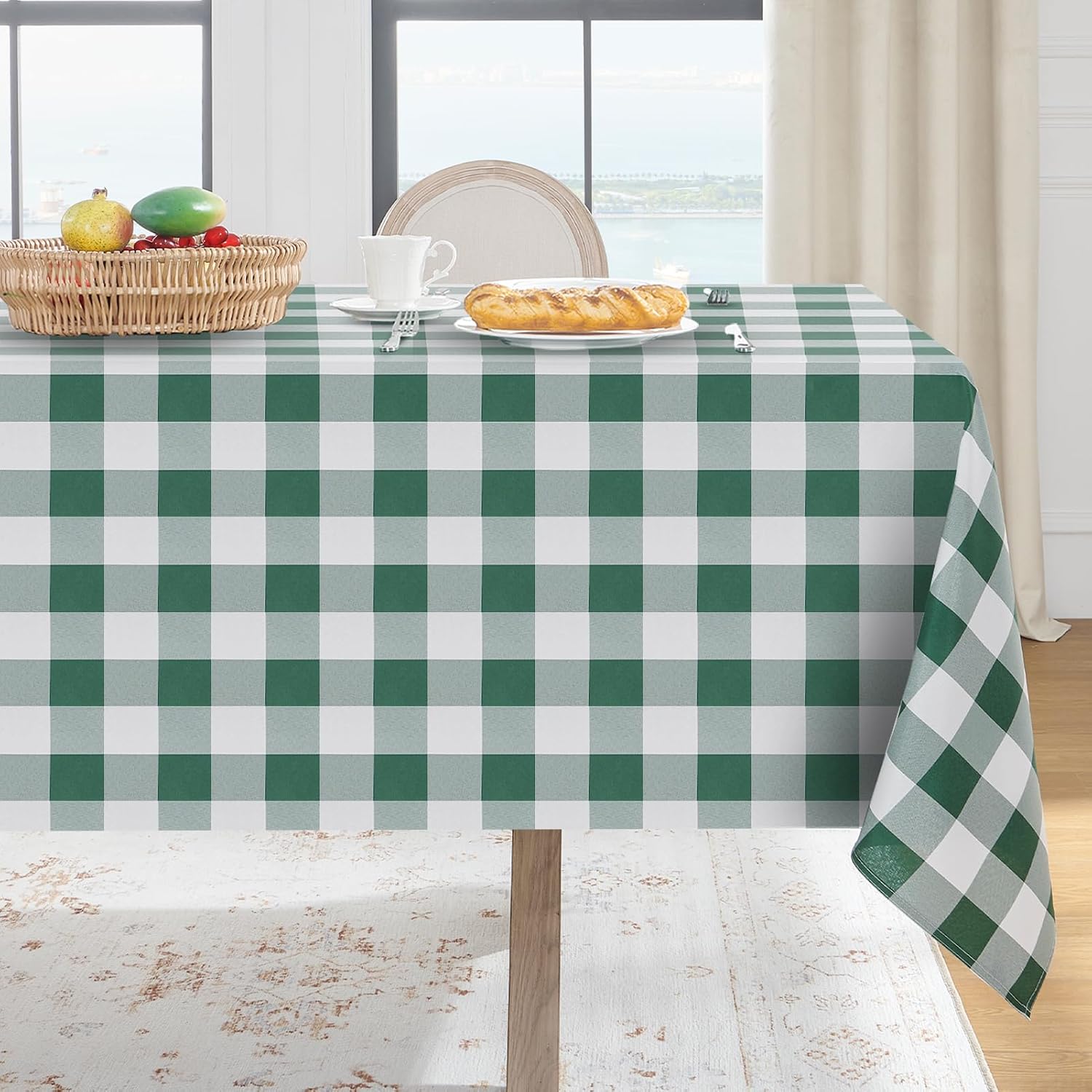 Softalker Spring Checkered Tablecloths