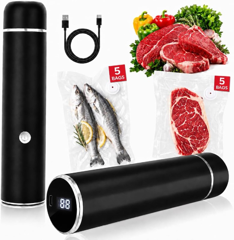 Handheld Vacuum Sealers (Black