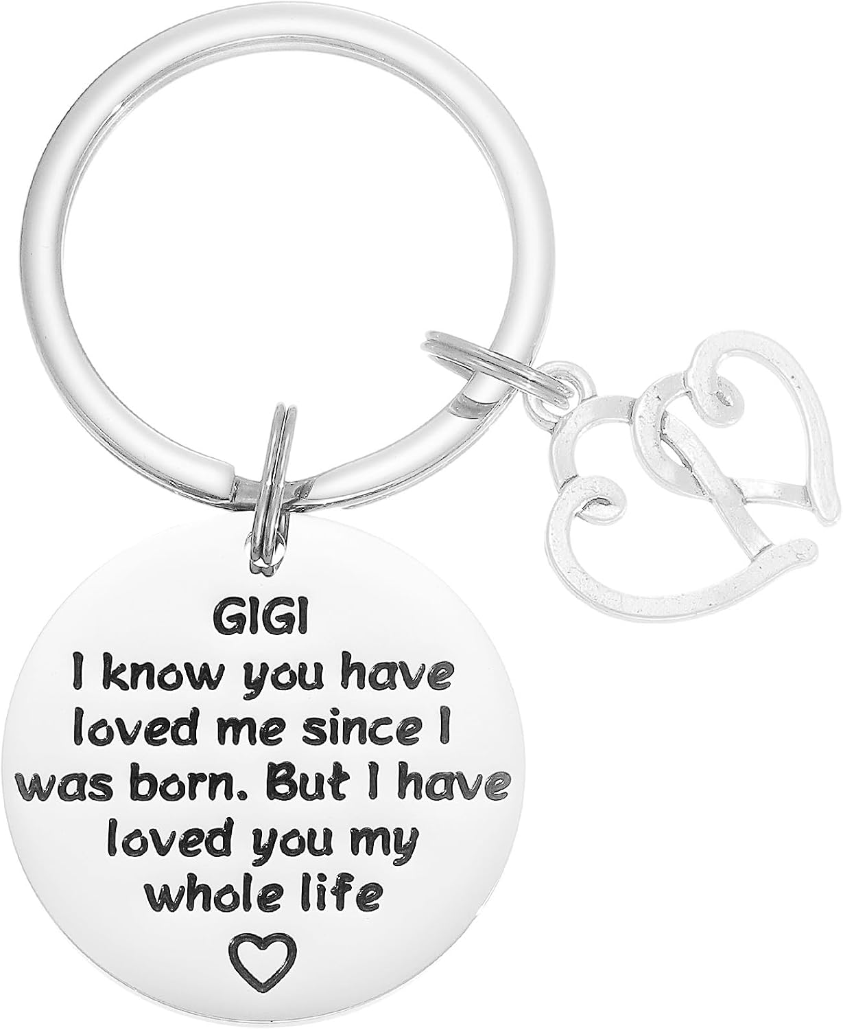 Kivosliviz Gigi Gifts Keychain for Women - Best Gigi Jewelry Stuff Ornament Keyring