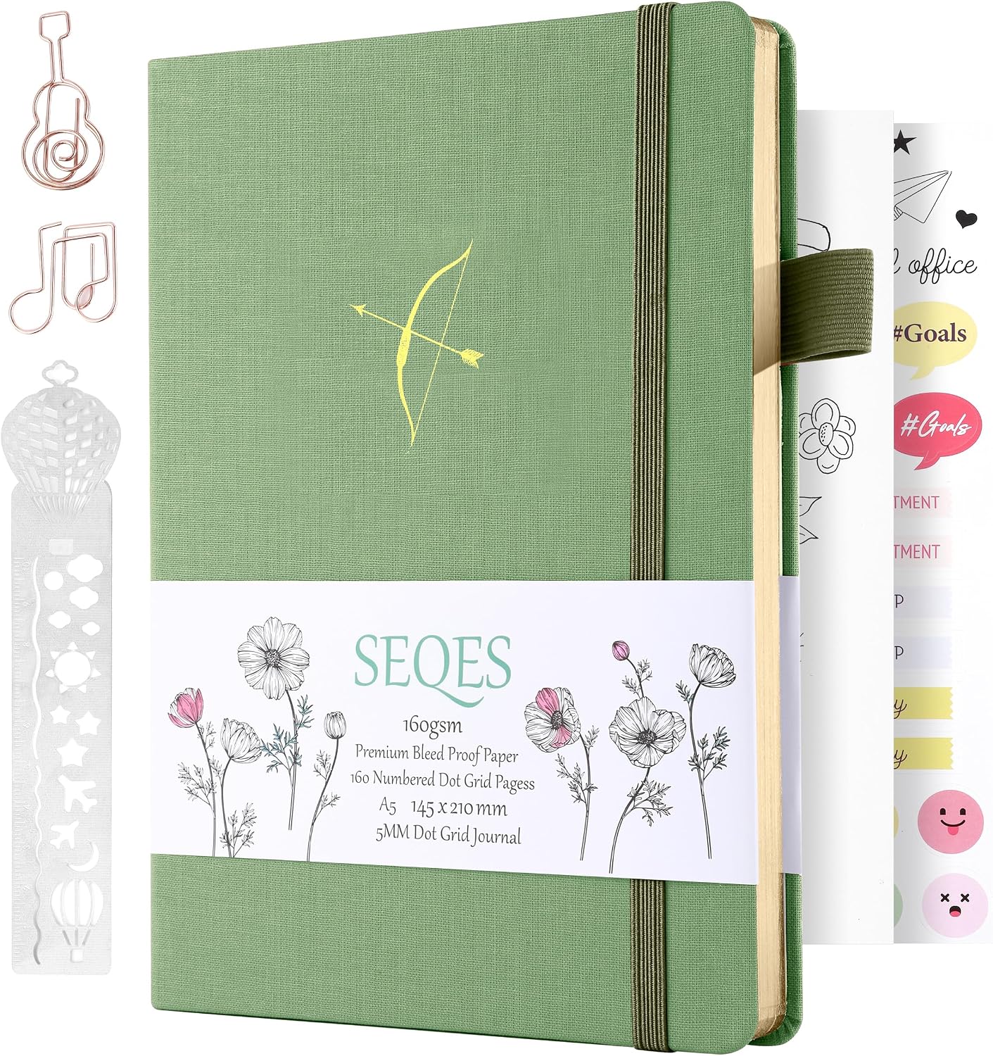 SeQeS A5 Bullet Journals