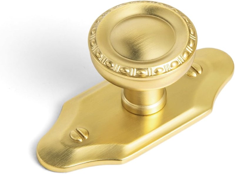 Goo-Ki Brushed Gold Cabinet Knobs