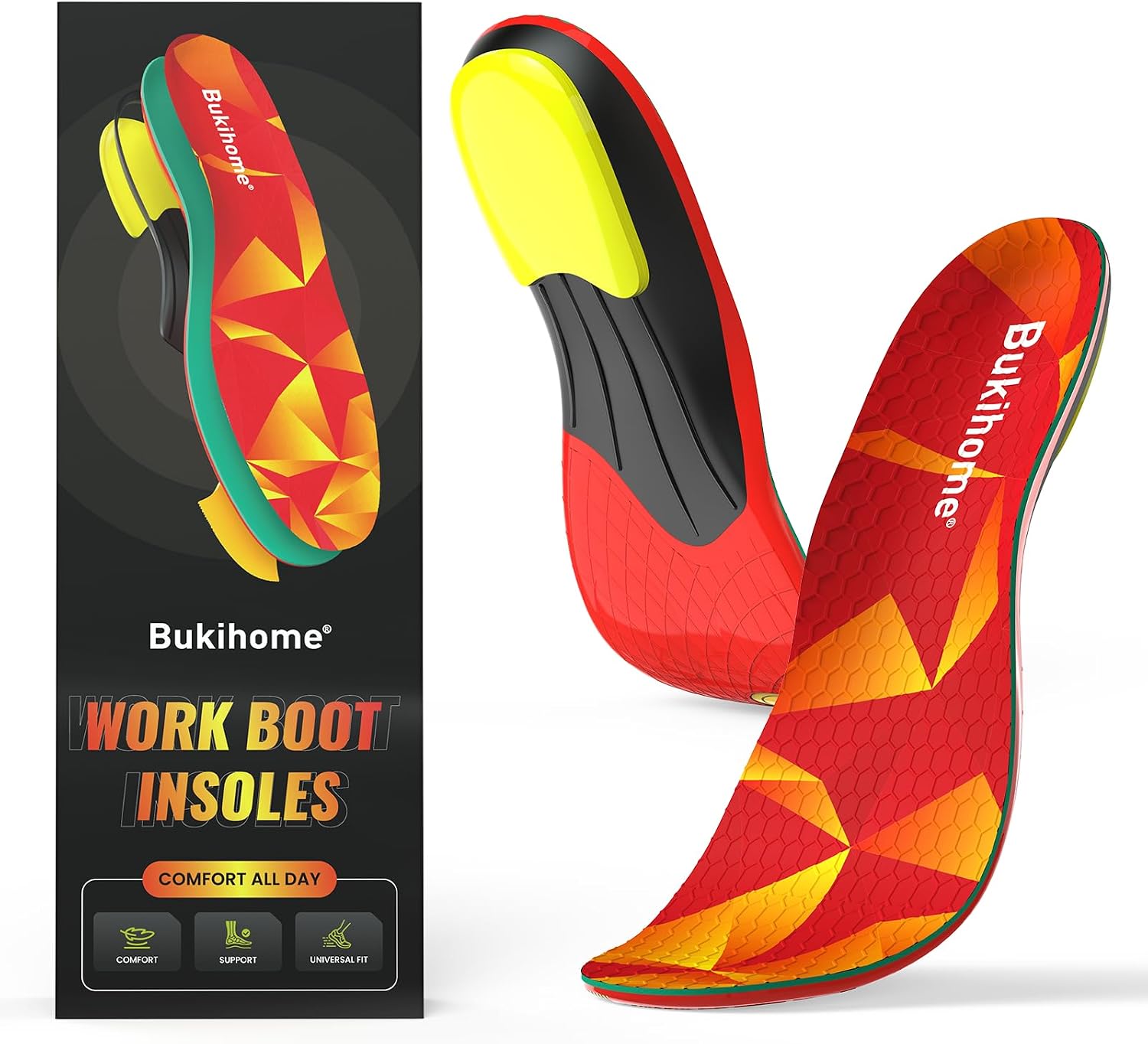 Bukihome Insoles for Men