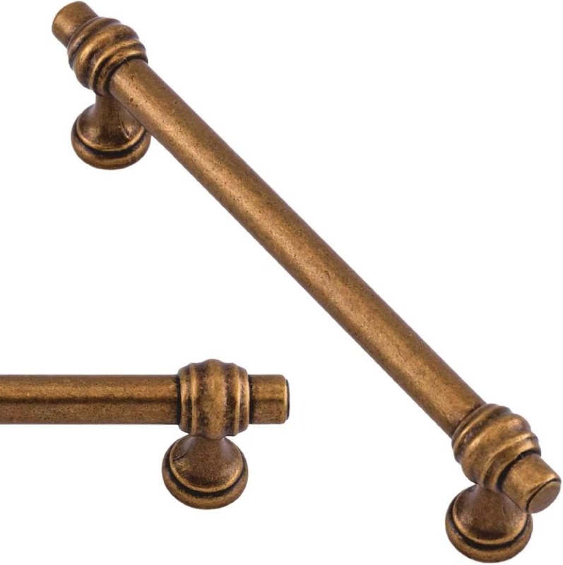 Asimerdeco Antique Brass Cabinet Pulls