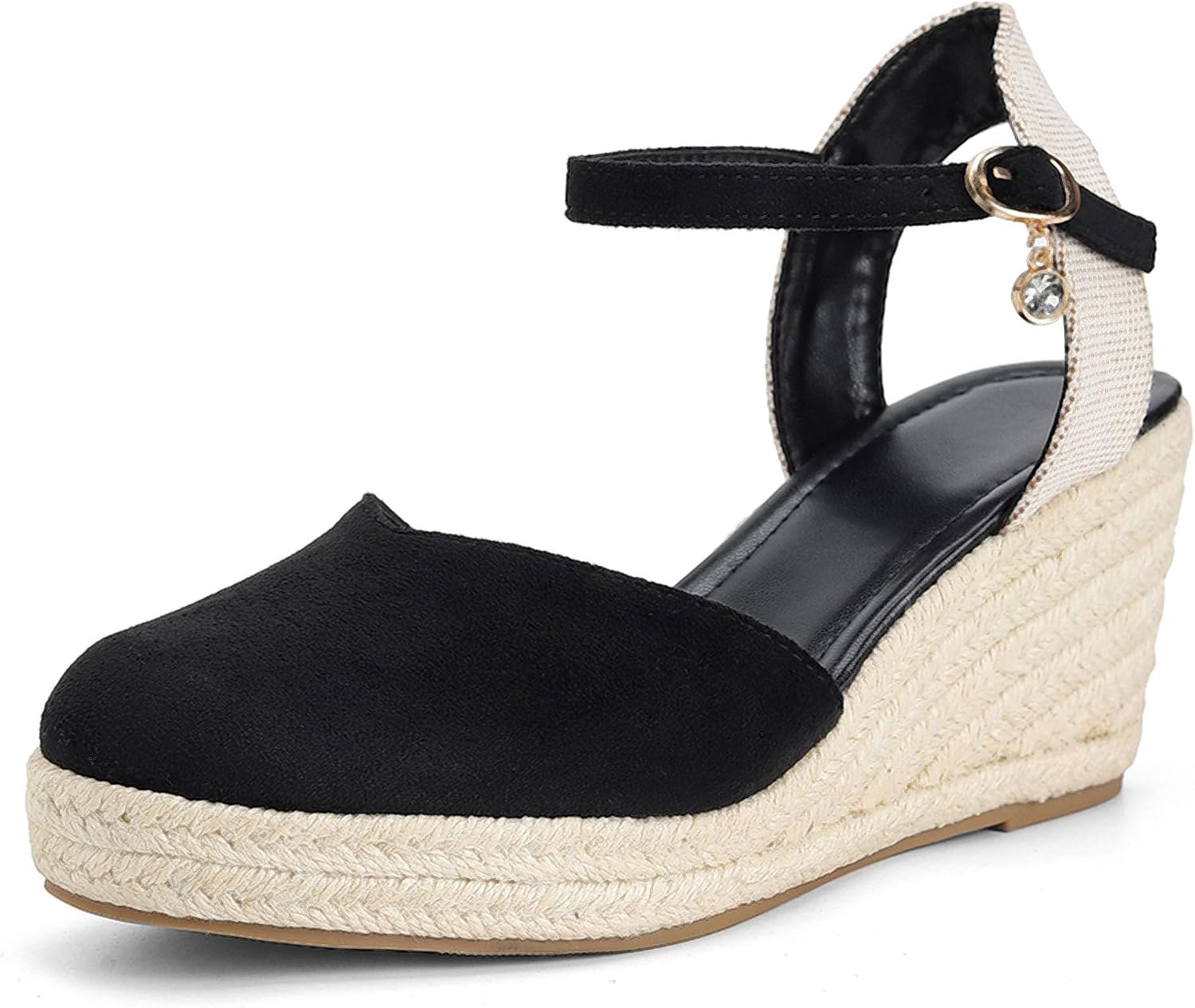 Lotgnimry Womens Platform Espadrille Sandals