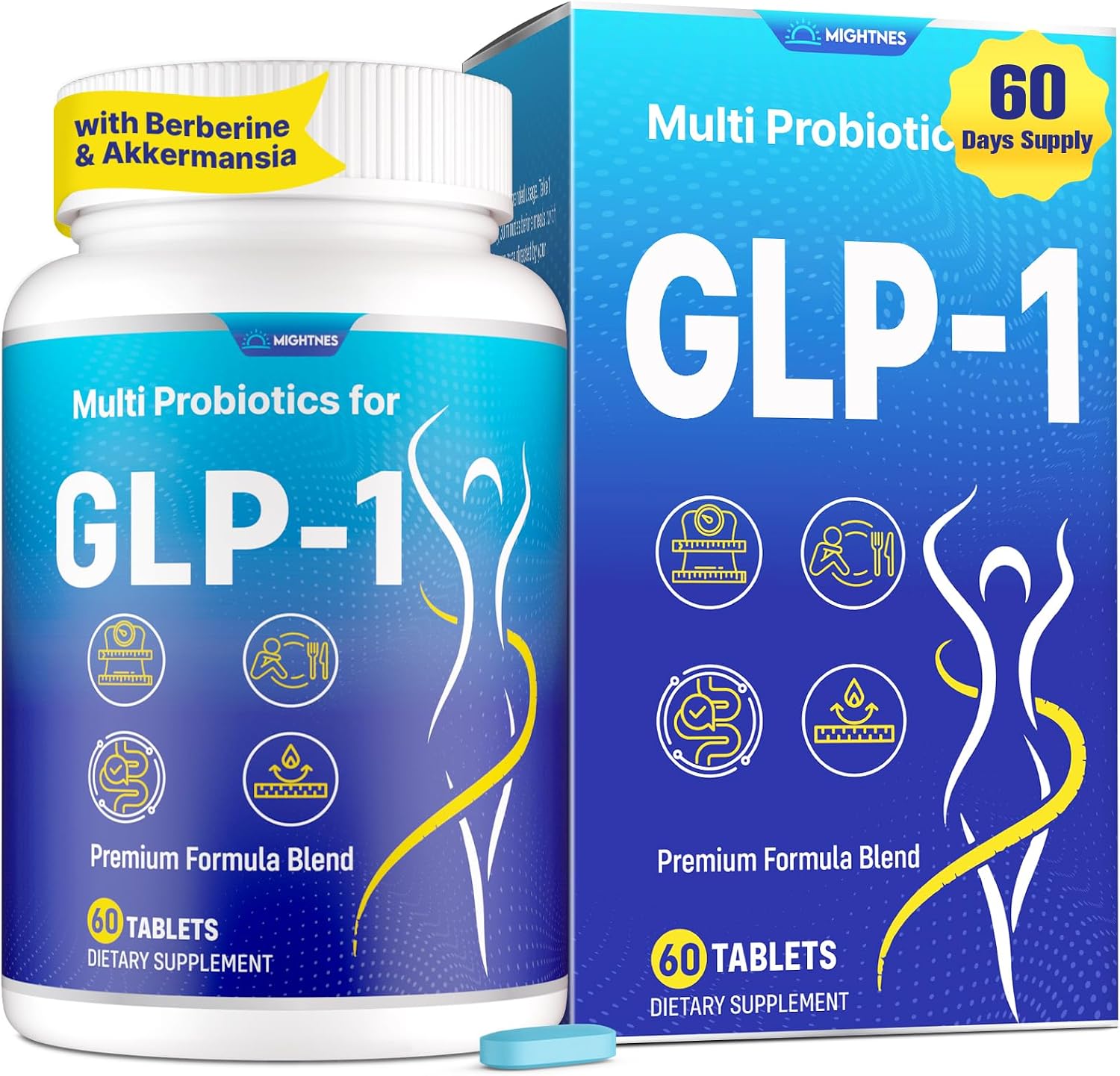 GLP-1 Supplements with Akkermansia