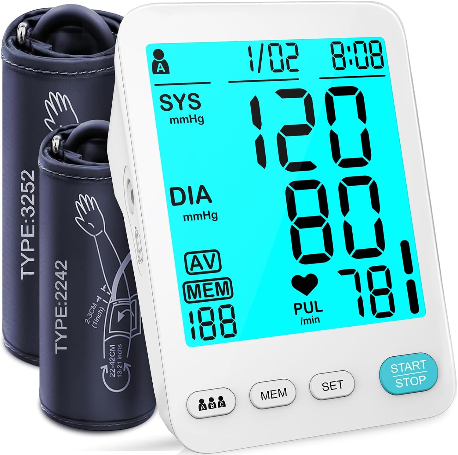 Automatic Upper Arm Blood Pressure Monitors