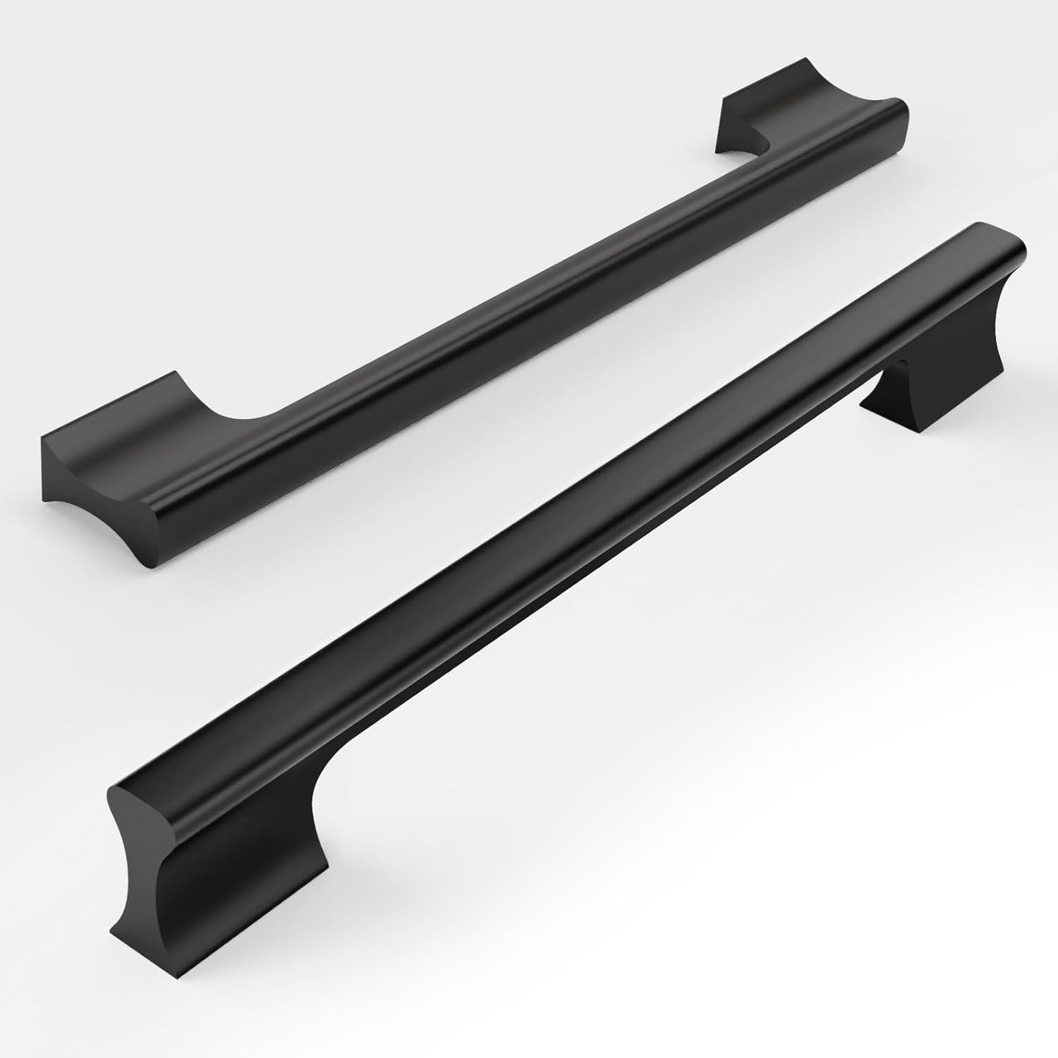 ROMATEE Matte Black Cabinet Handles