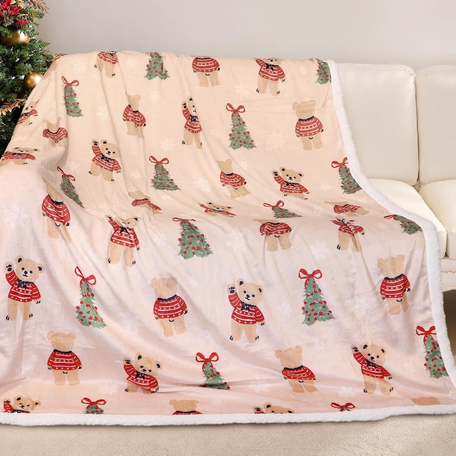 Gogreen Sherpa Fleece Twin Blankets