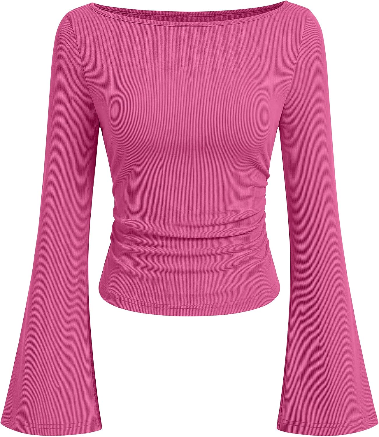ANRABESS Bell Sleeve Tops