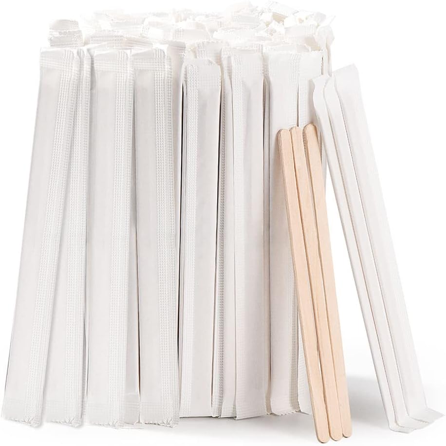 200 Pack Wooden Stirrers