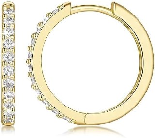 14K Gold Hoop Earrings