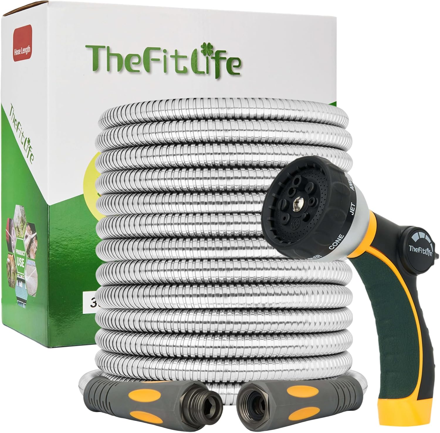 TheFitLife Flexible Metal Garden Hoses
