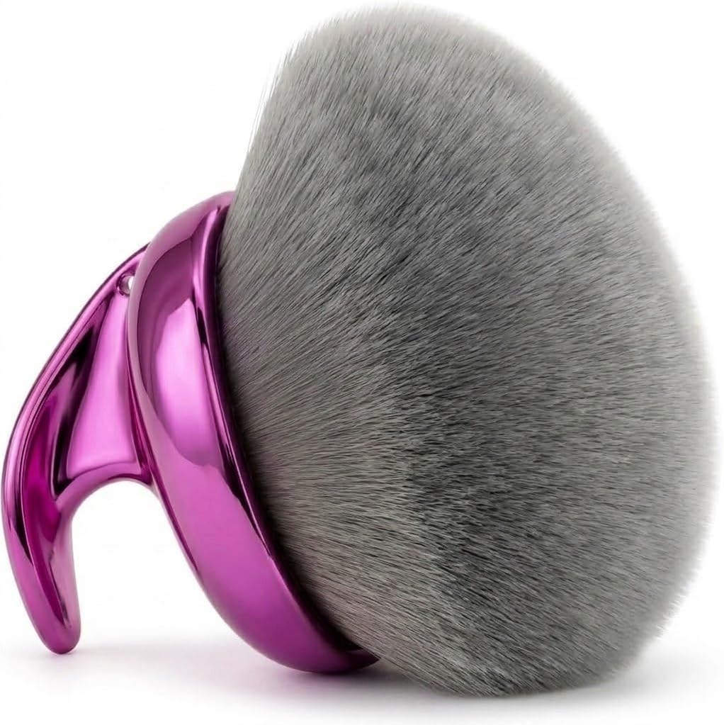 Diryi Extra Large Body Makeup Brushes (Purple