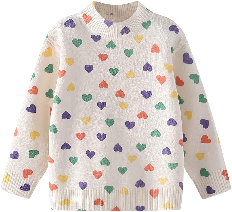 Colorful Heart Sweaters