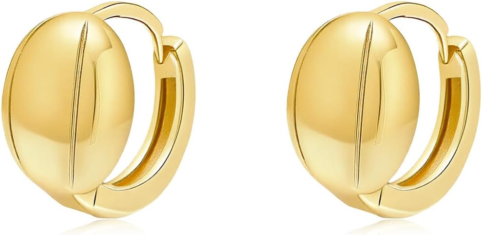 Hypoallergenic Gold Hoop Earrings