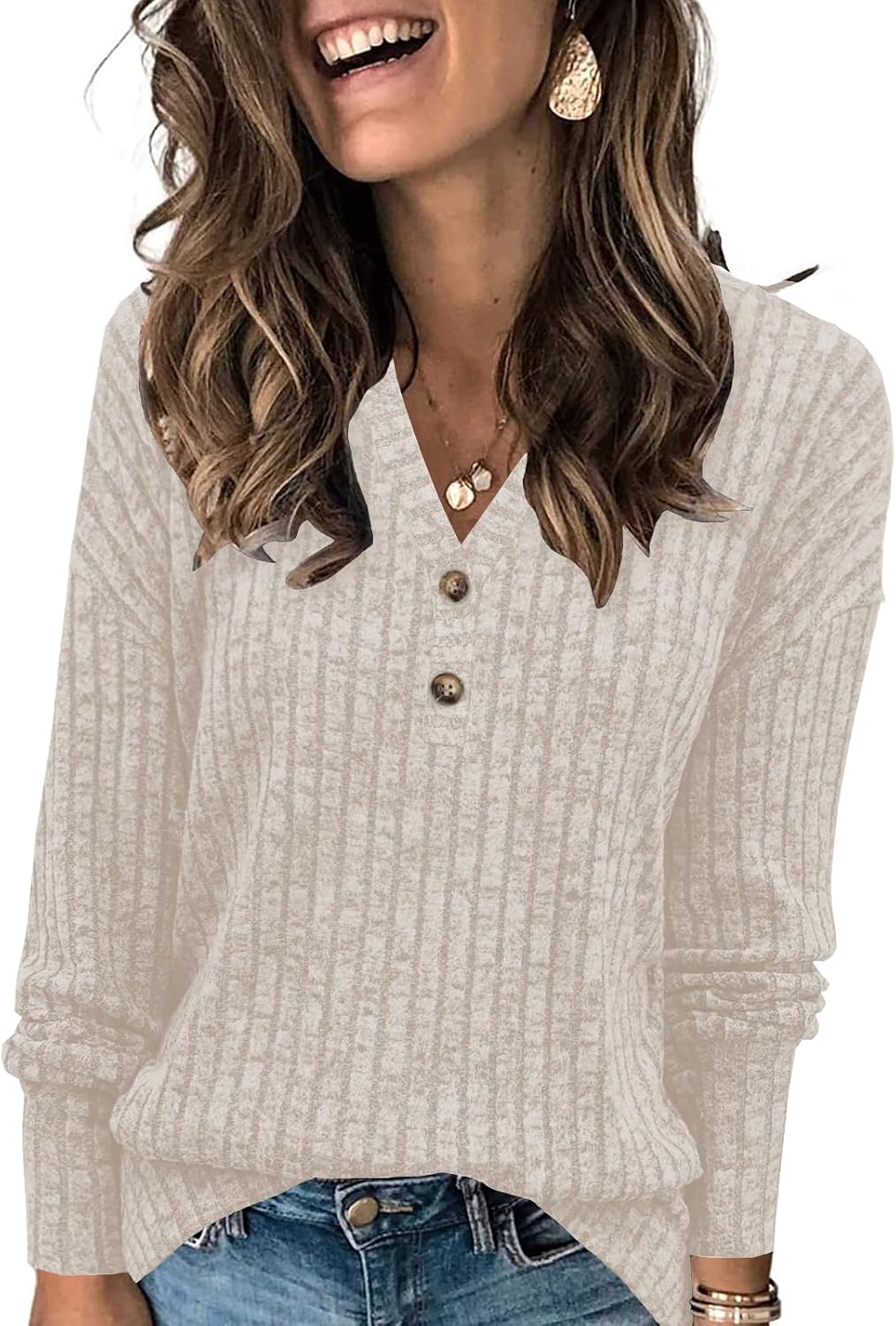 Dimur Lightweight Button Down Sweaters