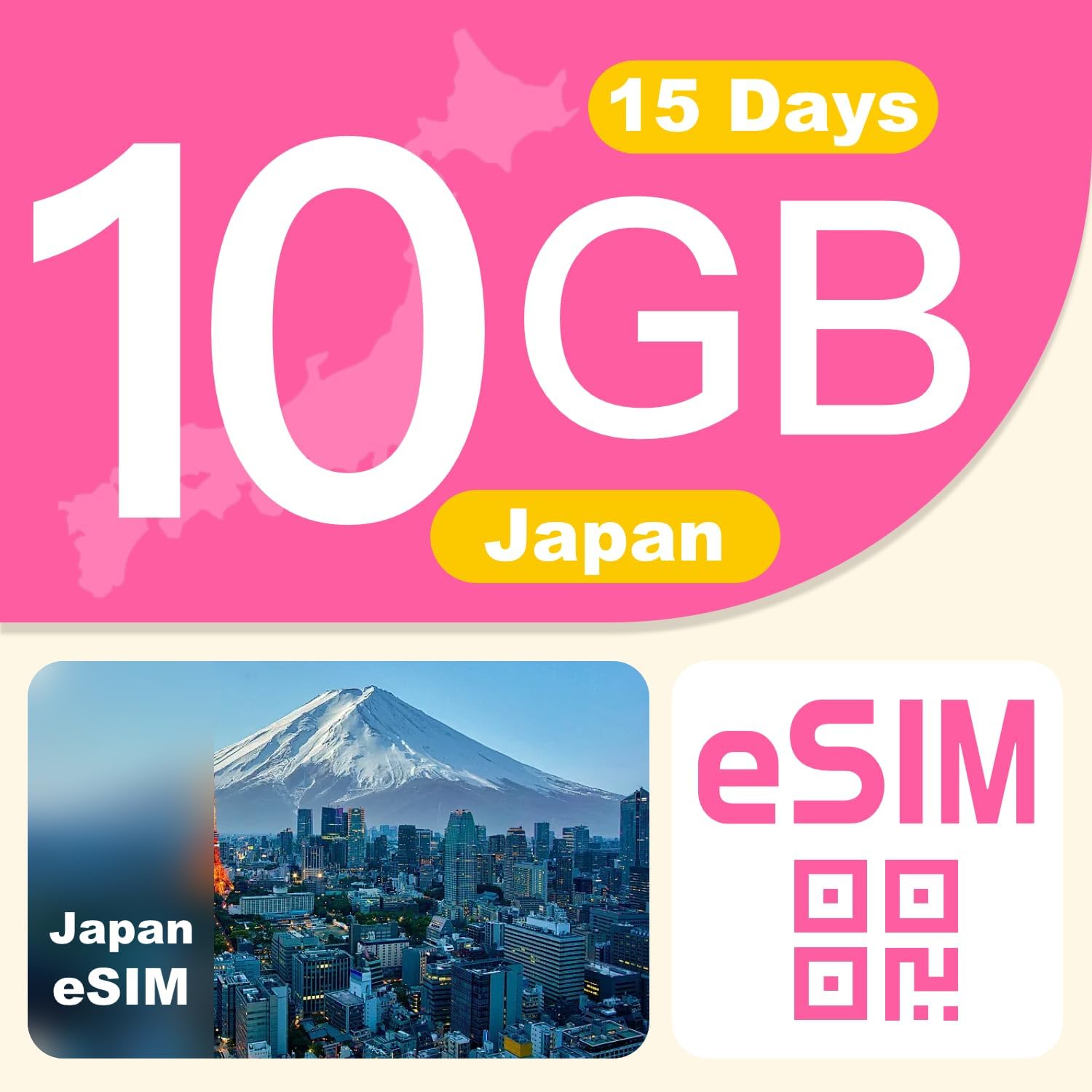 Japan 15-Day eSIM Cards