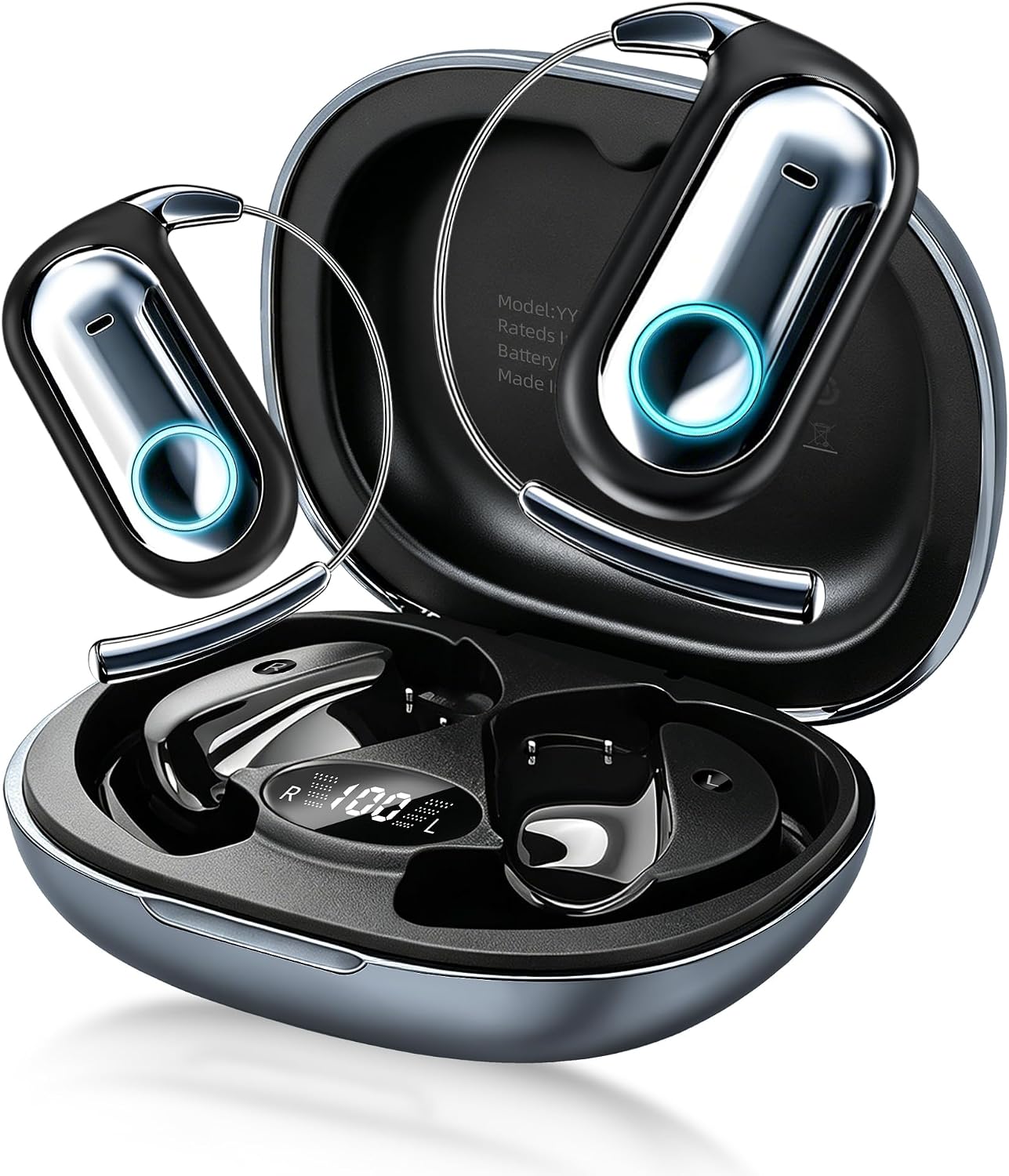 GNZUQ Open Ear Translation Earbuds