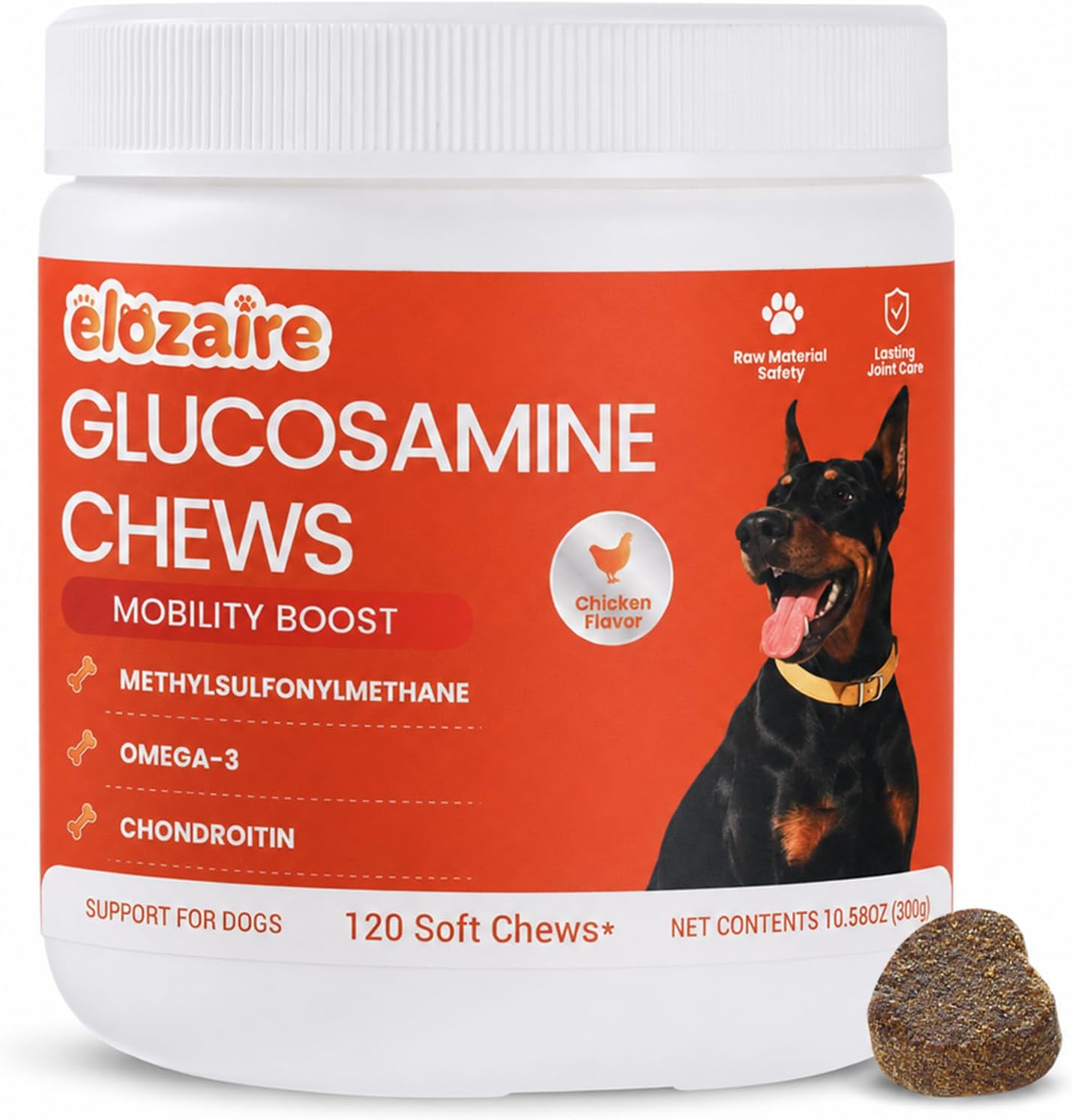 Elozaire Hip and Joint Chews