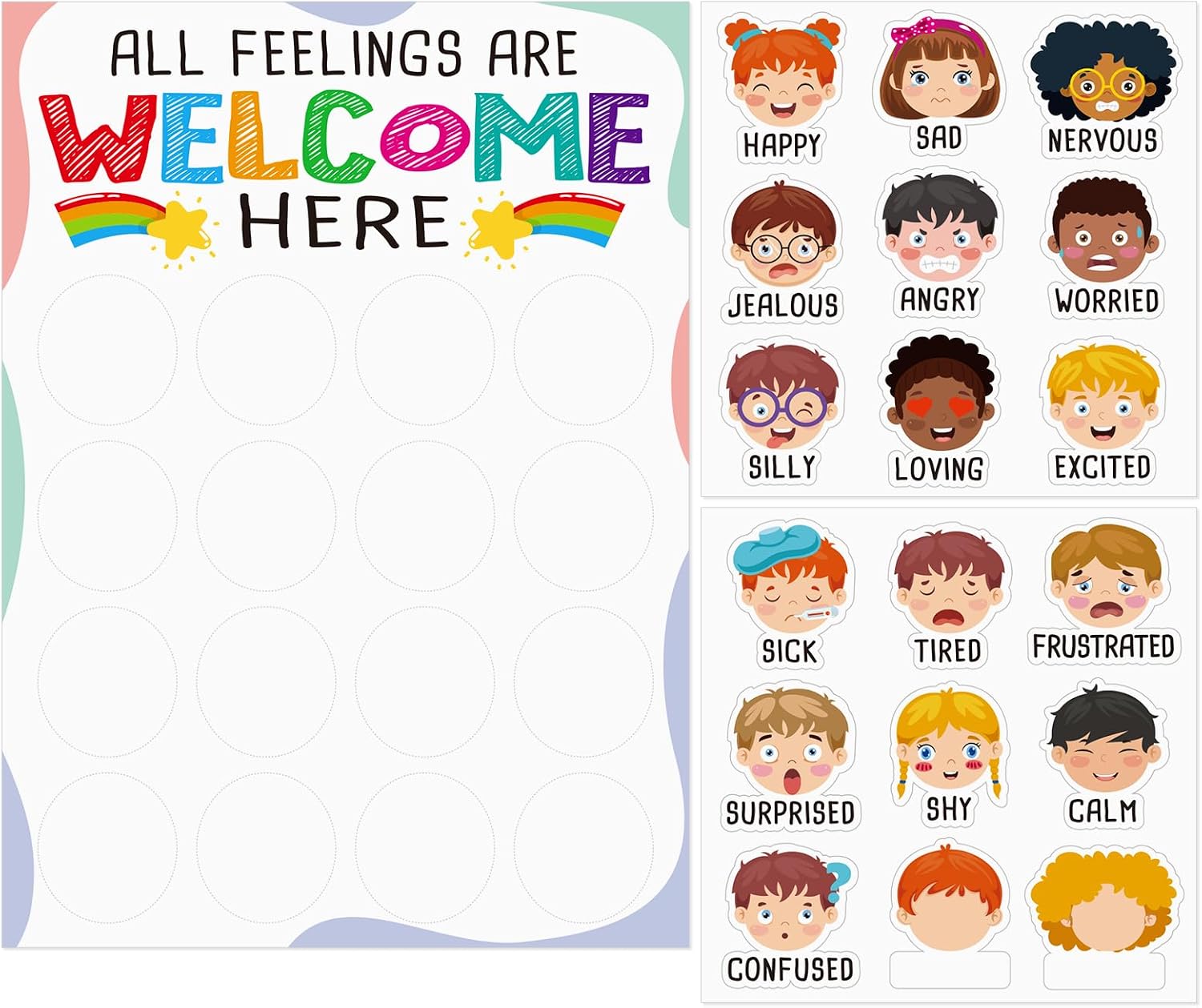 FLYAB Feelings Chart Posters