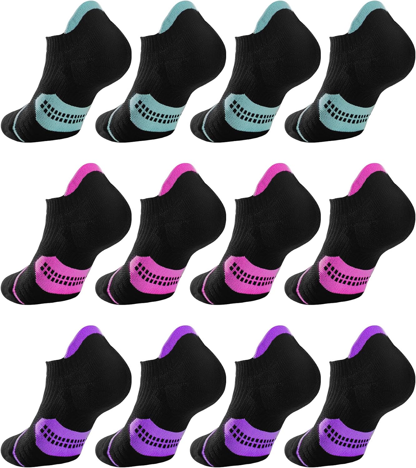 Womens Bamboo Athletic Ankle Socks