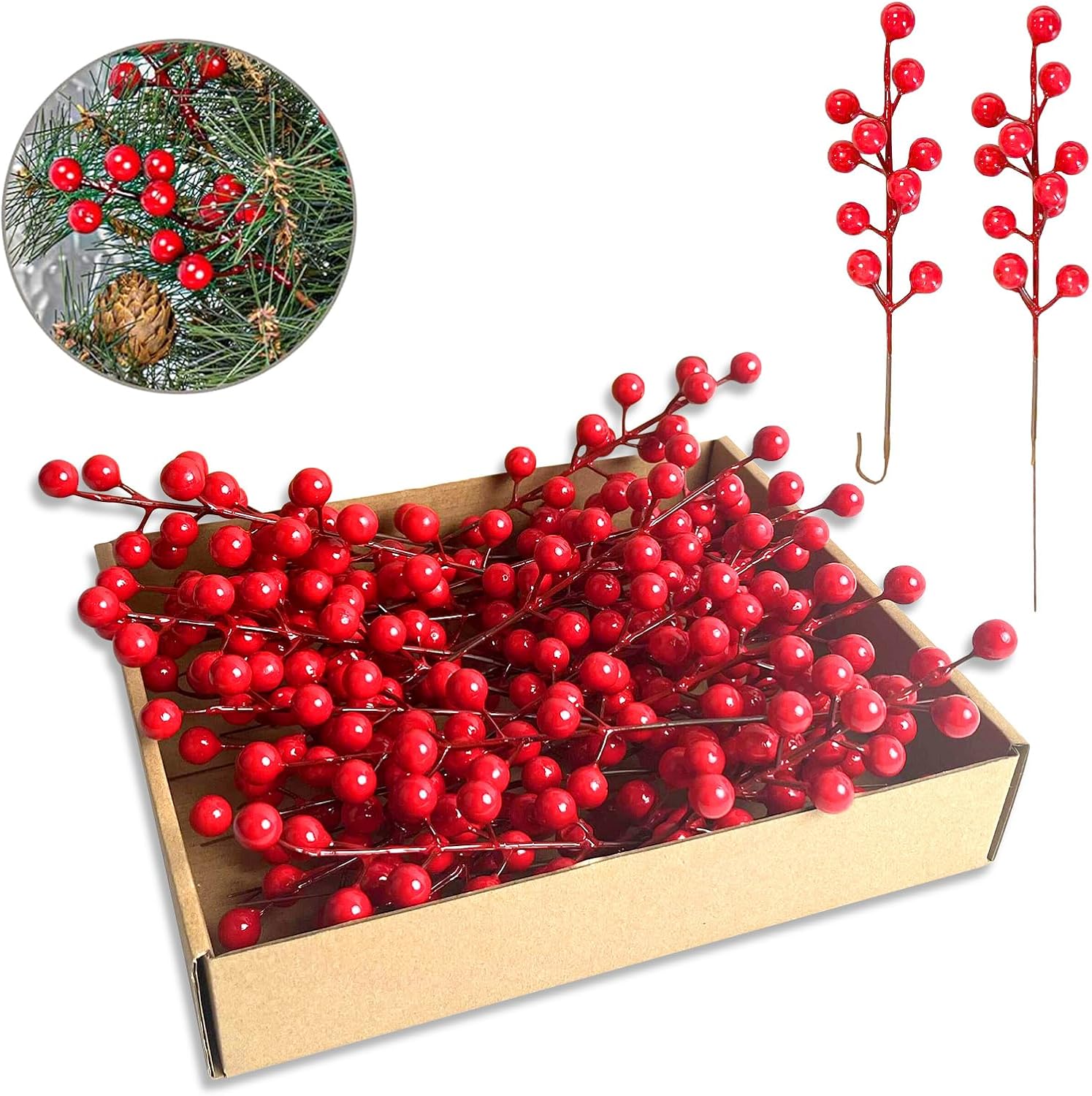 Red Berry Decorations