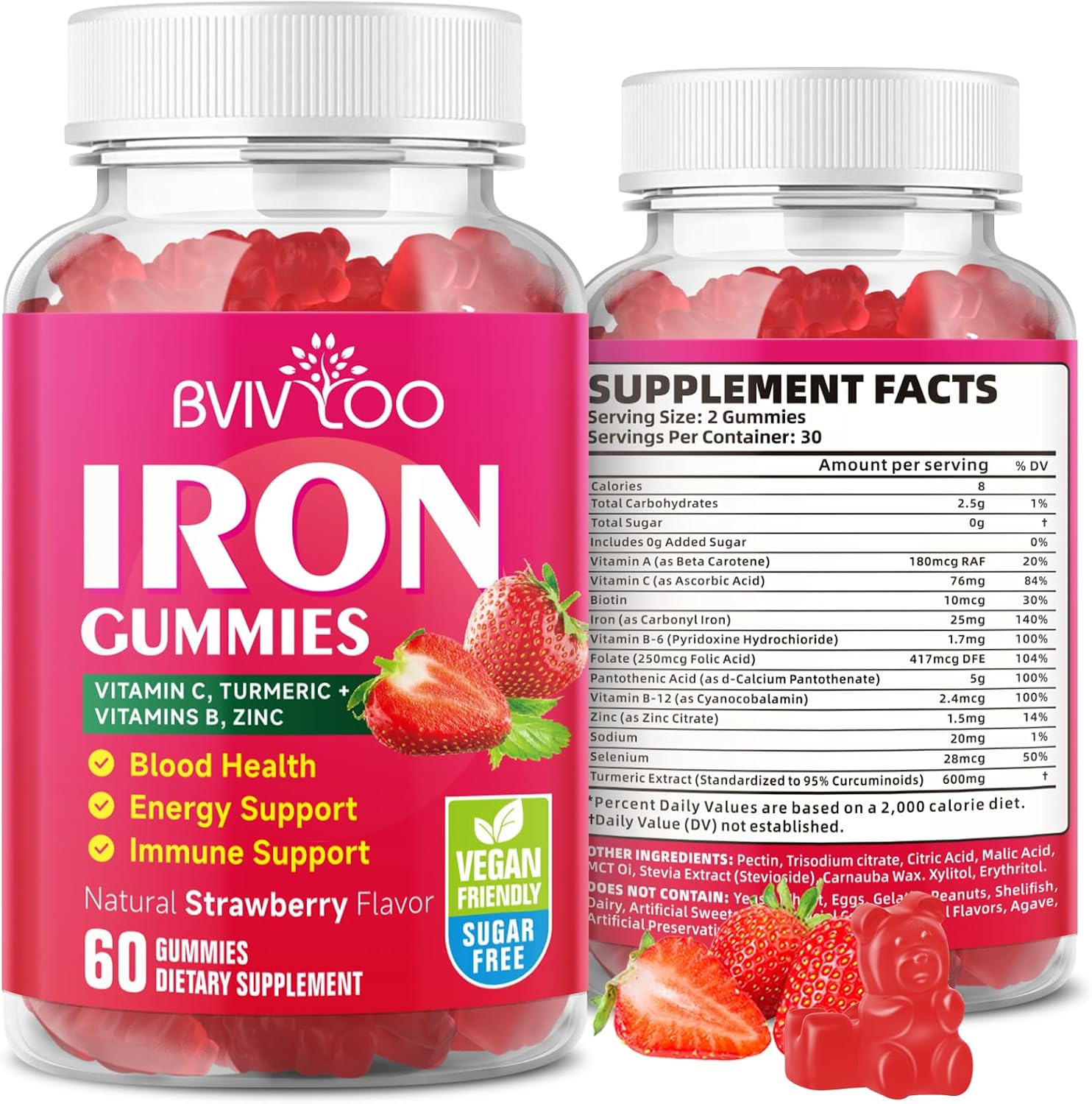 Vegan Iron Gummies for All