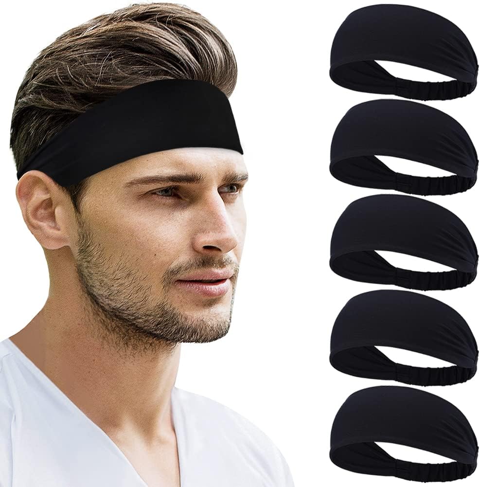 Beister Sports Headbands (5-Pack