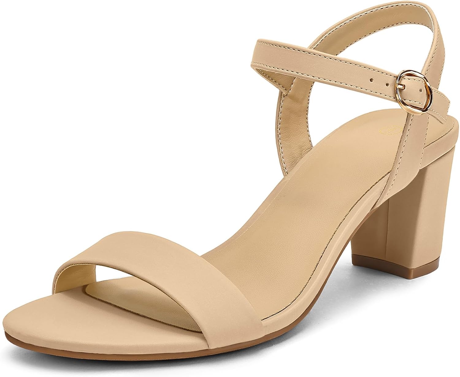 Mysoft Women's Low Heel Sandals