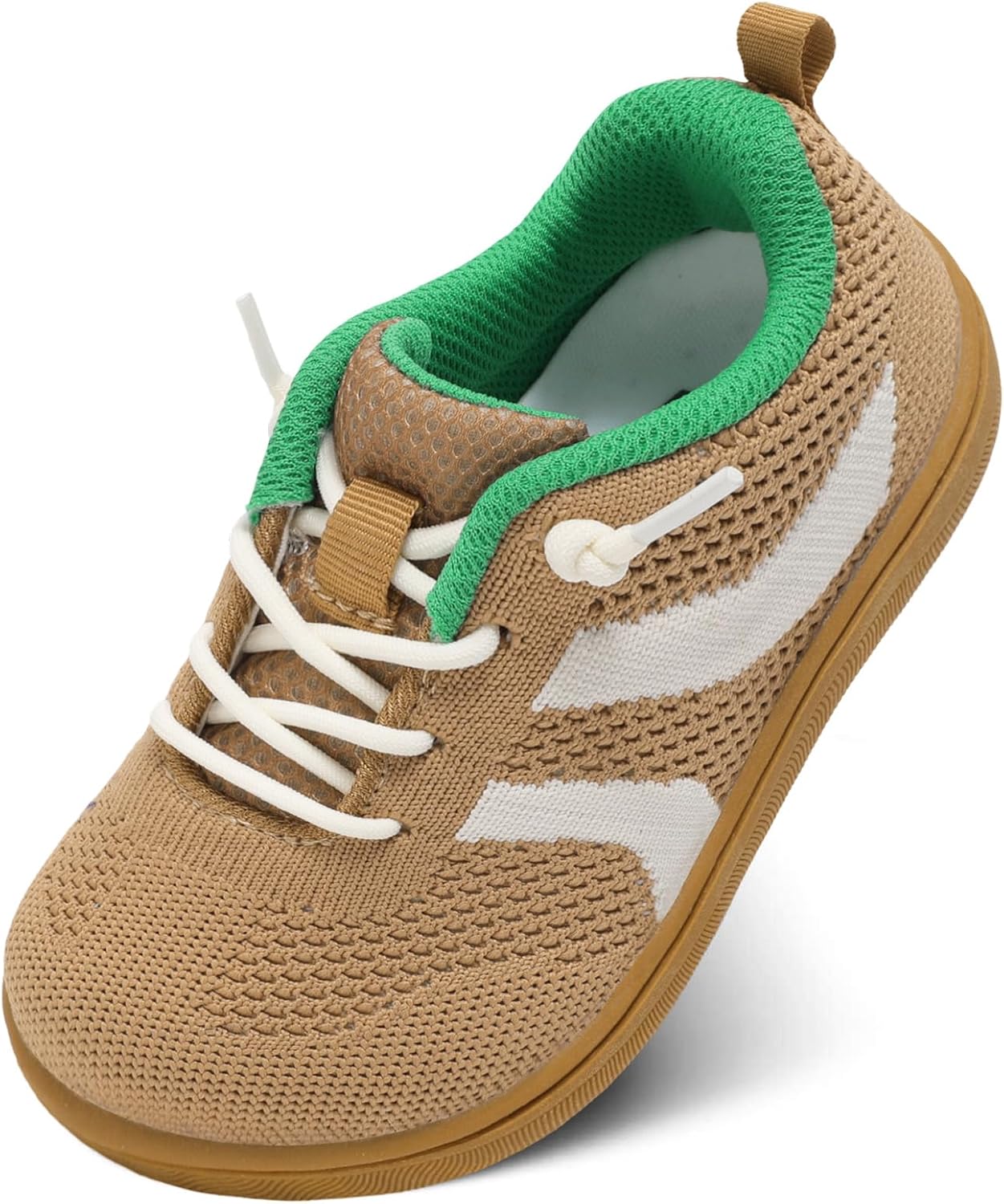 L-RUN Girls' Lightweight Knit Shoes