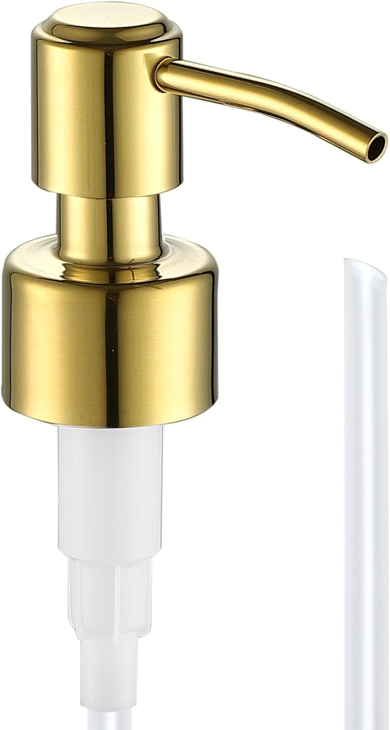 Gold Stainless Steel Soap Dispensers