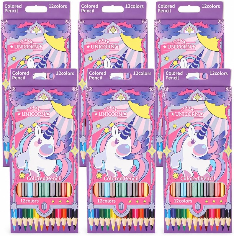 Colored Pencils Bulk 72-Count