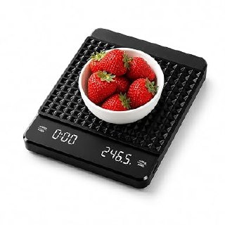 PR!CE DROP ( ) Rechargeable Coffee Scale with Timer, Digital Kitchen Food Scale g/oz/ml